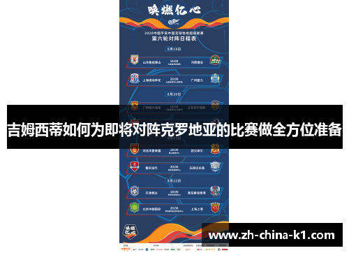 吉姆西蒂如何为即将对阵克罗地亚的比赛做全方位准备